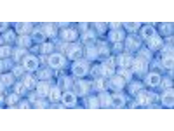 TOHO Glass Seed Bead, Size 8, 3mm, Ceylon Glacier (Tube)