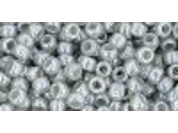 TOHO Glass Seed Bead, Size 8, 3mm, Ceylon Smoke (Tube)