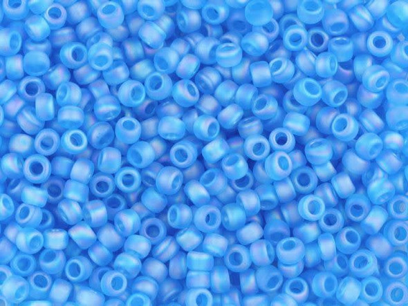 The uniform size and shape of Toho seed beads make them an excellent choice for beadwork and consistently-sized spacers.Toho seed beads are usually colorfast; however, galvanized and silver-lined  beads may fade over time. Protect them from bleach, excessive friction and direct sunlight to keep them looking like new. Seed Bead Facts What are seed beads? Popular, tiny glass beads commonly used for weaving and embellishment.How are they made? Glass is pulled or drawn using a hollow tube, and then   the glass is cut in small pieces. They are sometimes reheated to round   the ends.What's that funny little zero? That zero refers to   the number of aughts, which is a unit used to indicate the size of   small beads. The scale is inverted, so larger numbers of aughts   correspond to smaller beads (i.e. the bigger the number, the smaller   the bead). Size 11 would be 00000000000, but since that takes up too much   room, it is abbreviated to 110.  See Related Products links (below) for similar items and additional jewelry-making supplies that are often used with this item. 