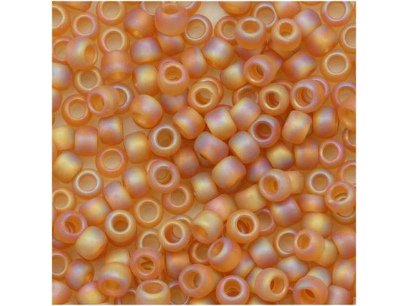 The uniform size and shape of Toho seed beads make them an excellent choice for beadwork and consistently-sized spacers.Toho seed beads are usually colorfast; however, galvanized and silver-lined  beads may fade over time. Protect them from bleach, excessive friction and direct sunlight to keep them looking like new. Seed Bead Facts What are seed beads? Popular, tiny glass beads commonly used for weaving and embellishment.How are they made? Glass is pulled or drawn using a hollow tube, and then   the glass is cut in small pieces. They are sometimes reheated to round   the ends.What's that funny little zero? That zero refers to   the number of aughts, which is a unit used to indicate the size of   small beads. The scale is inverted, so larger numbers of aughts   correspond to smaller beads (i.e. the bigger the number, the smaller   the bead). Size 11 would be 00000000000, but since that takes up too much   room, it is abbreviated to 110.  See Related Products links (below) for similar items and additional jewelry-making supplies that are often used with this item. 