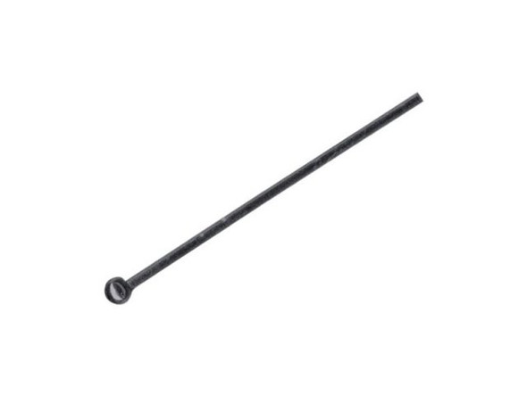 Gunmetal Ball End Head Pin, Standard, 1" (100 Pieces)
