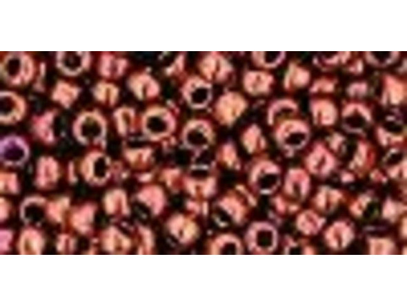 TOHO Glass Seed Bead, Size 8, 3mm, Dk Bronze (Tube)