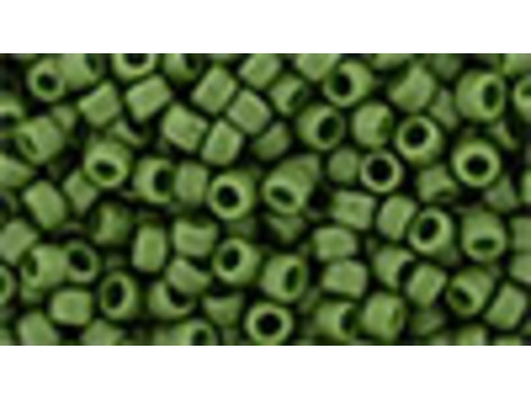 TOHO Glass Seed Bead, Size 8, 3mm, Semi Glazed - Clover (Tube)