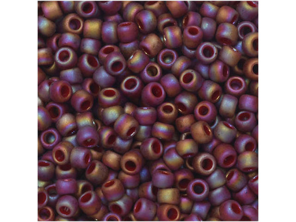 The uniform size and shape of Toho seed beads make them an excellent choice for beadwork and consistently-sized spacers.Toho seed beads are usually colorfast; however, galvanized and silver-lined  beads may fade over time. Protect them from bleach, excessive friction and direct sunlight to keep them looking like new. Seed Bead Facts What are seed beads? Popular, tiny glass beads commonly used for weaving and embellishment.How are they made? Glass is pulled or drawn using a hollow tube, and then   the glass is cut in small pieces. They are sometimes reheated to round   the ends.What's that funny little zero? That zero refers to   the number of aughts, which is a unit used to indicate the size of   small beads. The scale is inverted, so larger numbers of aughts   correspond to smaller beads (i.e. the bigger the number, the smaller   the bead). Size 11 would be 00000000000, but since that takes up too much   room, it is abbreviated to 110.  See Related Products links (below) for similar items and additional jewelry-making supplies that are often used with this item. 