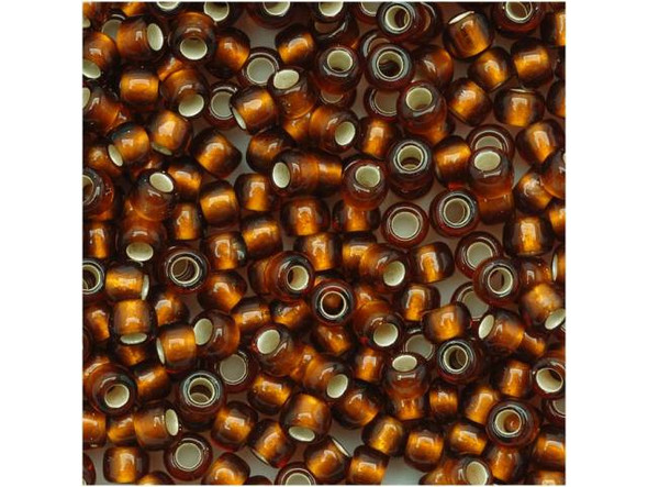 The uniform size and shape of Toho seed beads make them an excellent choice for beadwork and consistently-sized spacers.Toho seed beads are usually colorfast; however, galvanized and silver-lined  beads may fade over time. Protect them from bleach, excessive friction and direct sunlight to keep them looking like new. Seed Bead Facts What are seed beads? Popular, tiny glass beads commonly used for weaving and embellishment.How are they made? Glass is pulled or drawn using a hollow tube, and then   the glass is cut in small pieces. They are sometimes reheated to round   the ends.What's that funny little zero? That zero refers to   the number of aughts, which is a unit used to indicate the size of   small beads. The scale is inverted, so larger numbers of aughts   correspond to smaller beads (i.e. the bigger the number, the smaller   the bead). Size 11 would be 00000000000, but since that takes up too much   room, it is abbreviated to 110.  See Related Products links (below) for similar items and additional jewelry-making supplies that are often used with this item. 