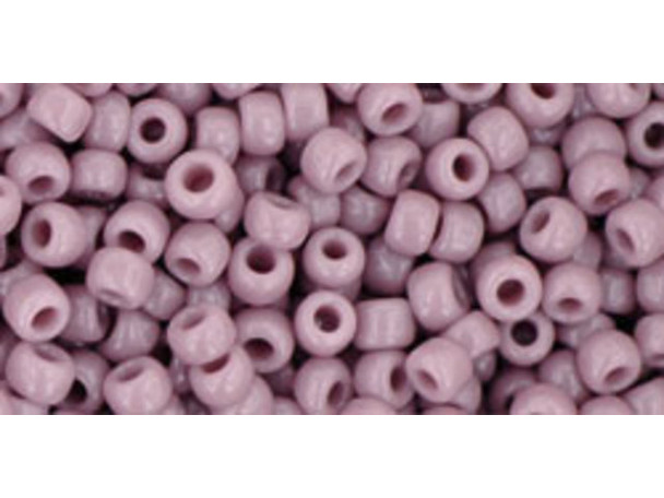 TOHO Glass Seed Bead, Size 8, 3mm, Opaque Lavender (Tube)