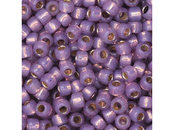 The uniform size and shape of Toho seed beads make them an excellent choice for beadwork and consistently-sized spacers.Toho seed beads are usually colorfast; however, galvanized and silver-lined  beads may fade over time. Protect them from bleach, excessive friction and direct sunlight to keep them looking like new. Seed Bead Facts What are seed beads? Popular, tiny glass beads commonly used for weaving and embellishment.How are they made? Glass is pulled or drawn using a hollow tube, and then   the glass is cut in small pieces. They are sometimes reheated to round   the ends.What's that funny little zero? That zero refers to   the number of aughts, which is a unit used to indicate the size of   small beads. The scale is inverted, so larger numbers of aughts   correspond to smaller beads (i.e. the bigger the number, the smaller   the bead). Size 11 would be 00000000000, but since that takes up too much   room, it is abbreviated to 110.  See Related Products links (below) for similar items and additional jewelry-making supplies that are often used with this item. 