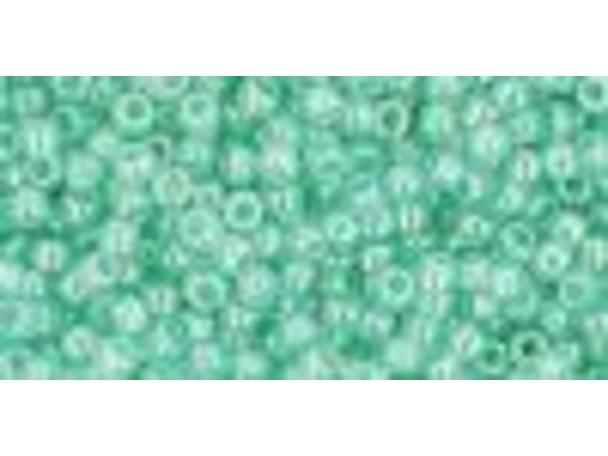 TOHO Glass Seed Bead, Size 11, 2.1mm, Ceylon Celery (Tube)