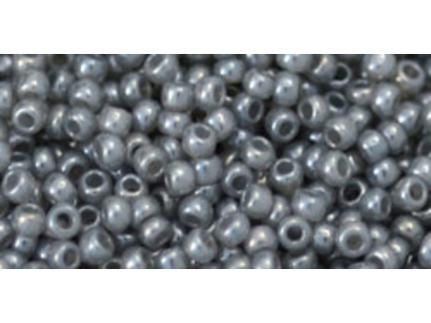 TOHO Glass Seed Bead, Size 11, 2.1mm, Ceylon Smoke (Tube)