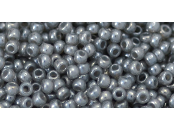 TOHO Glass Seed Bead, Size 11, 2.1mm, Ceylon Smoke (Tube)