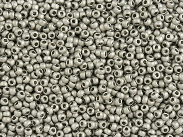 The uniform size and shape of Toho seed beads make them an excellent choice for beadwork and consistently-sized spacers.Toho seed beads are usually colorfast; however, galvanized and silver-lined  beads may fade over time. Protect them from bleach, excessive friction and direct sunlight to keep them looking like new. Seed Bead Facts What are seed beads? Popular, tiny glass beads commonly used for weaving and embellishment.How are they made? Glass is pulled or drawn using a hollow tube, and then   the glass is cut in small pieces. They are sometimes reheated to round   the ends.What's that funny little zero? That zero refers to   the number of aughts, which is a unit used to indicate the size of   small beads. The scale is inverted, so larger numbers of aughts   correspond to smaller beads (i.e. the bigger the number, the smaller   the bead). Size 11 would be 00000000000, but since that takes up too much   room, it is abbreviated to 110.  See Related Products links (below) for similar items and additional jewelry-making supplies that are often used with this item. 