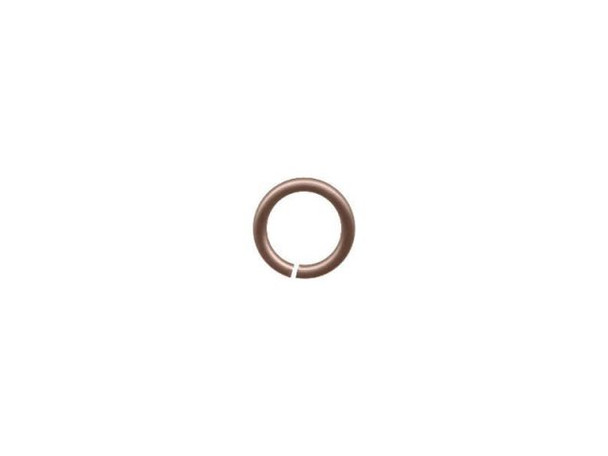 Jump Rings for Chain Maille, Round, Copper, 20ga, 5.6mm OD - Antique Copper Color (ounce)