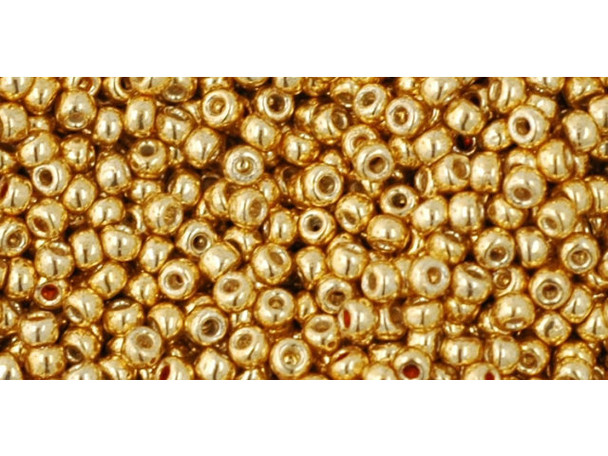 TOHO Glass Seed Bead, Size 11, 2.1mm, PermaFinish - Galvanized Starlight (Tube) TOHO Glass Seed Bead, Size 11, 2.1mm, PermaFinish - Galvanized Starlight (Tube)