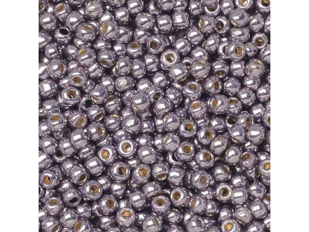 The uniform size and shape of Toho seed beads make them an excellent choice for beadwork and consistently-sized spacers.Toho seed beads are usually colorfast; however, galvanized and silver-lined  beads may fade over time. Protect them from bleach, excessive friction and direct sunlight to keep them looking like new. Seed Bead Facts What are seed beads? Popular, tiny glass beads commonly used for weaving and embellishment.How are they made? Glass is pulled or drawn using a hollow tube, and then   the glass is cut in small pieces. They are sometimes reheated to round   the ends.What's that funny little zero? That zero refers to   the number of aughts, which is a unit used to indicate the size of   small beads. The scale is inverted, so larger numbers of aughts   correspond to smaller beads (i.e. the bigger the number, the smaller   the bead). Size 11 would be 00000000000, but since that takes up too much   room, it is abbreviated to 110.  See Related Products links (below) for similar items and additional jewelry-making supplies that are often used with this item. 