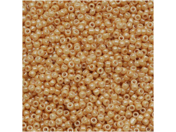 The uniform size and shape of Toho seed beads make them an excellent choice for beadwork and consistently-sized spacers.Toho seed beads are usually colorfast; however, galvanized and silver-lined  beads may fade over time. Protect them from bleach, excessive friction and direct sunlight to keep them looking like new. Seed Bead Facts What are seed beads? Popular, tiny glass beads commonly used for weaving and embellishment.How are they made? Glass is pulled or drawn using a hollow tube, and then   the glass is cut in small pieces. They are sometimes reheated to round   the ends.What's that funny little zero? That zero refers to   the number of aughts, which is a unit used to indicate the size of   small beads. The scale is inverted, so larger numbers of aughts   correspond to smaller beads (i.e. the bigger the number, the smaller   the bead). Size 11 would be 00000000000, but since that takes up too much   room, it is abbreviated to 110.  See Related Products links (below) for similar items and additional jewelry-making supplies that are often used with this item. 