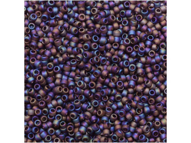 The uniform size and shape of Toho seed beads make them an excellent choice for beadwork and consistently-sized spacers.Toho seed beads are usually colorfast; however, galvanized and silver-lined  beads may fade over time. Protect them from bleach, excessive friction and direct sunlight to keep them looking like new. Seed Bead Facts What are seed beads? Popular, tiny glass beads commonly used for weaving and embellishment.How are they made? Glass is pulled or drawn using a hollow tube, and then   the glass is cut in small pieces. They are sometimes reheated to round   the ends.What's that funny little zero? That zero refers to   the number of aughts, which is a unit used to indicate the size of   small beads. The scale is inverted, so larger numbers of aughts   correspond to smaller beads (i.e. the bigger the number, the smaller   the bead). Size 11 would be 00000000000, but since that takes up too much   room, it is abbreviated to 110.  See Related Products links (below) for similar items and additional jewelry-making supplies that are often used with this item. 