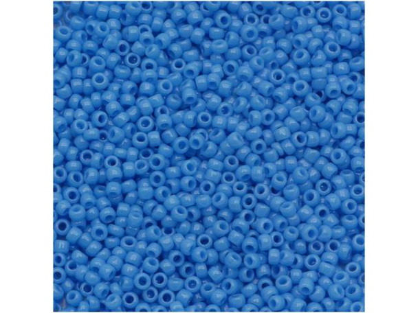 TOHO Glass Seed Bead, Size 15, 1.5mm, Opaque Cornflower (Tube)