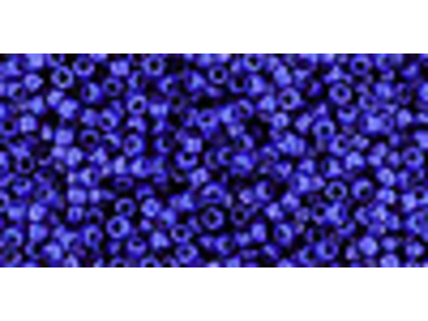 TOHO Glass Seed Bead, Size 15, 1.5mm, Opaque Navy Blue (Tube)