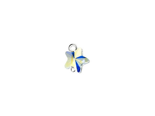 Keep your designs cute with this PRESTIGE Crystal Components charm. This little dangle is part of the PRESTIGE Crystal Components Cutie Cutes line, a charming and playful collection of crystal combinations that will bring a touch of joy to your jewelry designs. Each one tells a story and becomes an emoji all of its own within your projects. It's the perfect way to create meaningful styles. This charm features a sparkling star crystal shape. Use the loop at the top of the star to add this charm to your designs.