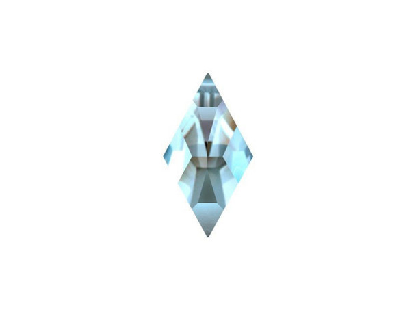Once you've used the PRESTIGE Crystal Components rhinestone Rhombus cut flatback, you won't want to stop. The Rhombus is a great, sharp addition to your accessories. In our amazing Aquamarine, you have a gorgeous sparkle combined with a faceted Austrian design. This crystal features a geometric diamond shape and multiple facets that glitter amazingly. Use it to create unique and twinkling patterns in your jewelry and craft projects. This flatback would be perfect to add zip to your favorite accessory.Sold in increments of 6