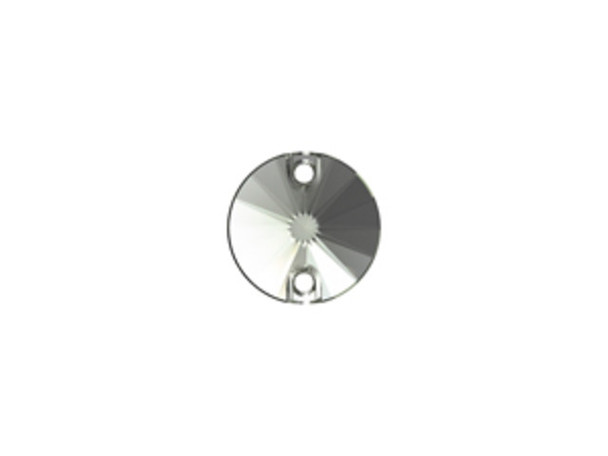 PRESTIGE 3200 8mm Rivoli Sew-On Stone Black Diamond (6 Pieces)
