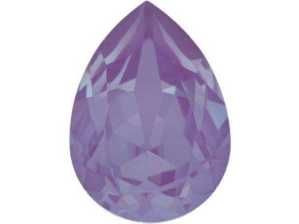 You'll love lighting up your designs with this PRESTIGE Crystal Components fancy stone. This stone features a faceted back perfect for beaded bezel designs, as well as a faceted front that highlights the beautiful shape and color wonderfully. The combination of the elegant shape and precise facets makes this pear stone a beautiful work of art. You can embed this stone into epoxy clay, use it in a setting, seed bead around it, and more. It does not have a stringing hole, so get creative. The Ignite effect is perfect for unfoiled crystals, as it subtly highlights the crystal facets on the reverse side and produces an intense sparkle at the front. Add this crystal to your designs for a stunning level of sophistication.