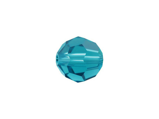 Fall in love with the tropical sparkle of this PRESTIGE Crystal Components crystal faceted round. Displaying a classic round shape and multiple facets, this bead can be added to any project for a burst of sparkle. The simple yet elegant style makes this bead an excellent supply to have on hand, because you can use it nearly anywhere. This bead is the perfect size for matching necklace and bracelet sets. It features a wonderful blue-green splash of color.Sold in increments of 6