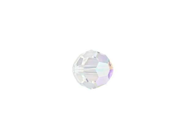 PRESTIGE 5000 6mm Faceted Round Crystal AB (12 Pieces)