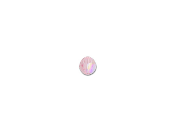 PRESTIGE 5000 4mm Faceted Round Light Rose Shimmer (12 Pieces)