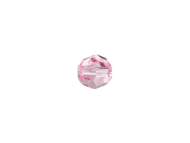 Accent designs with sparkle using this PRESTIGE Crystal Components bead. Displaying a classic round shape and multiple facets, this bead can be added to any project for a burst of sparkle. The simple yet elegant style makes this bead an excellent supply to have on hand, because you can use it nearly anywhere. This eye-catching crystal features a delicate pink color full of amazing sparkle.Sold in increments of 12