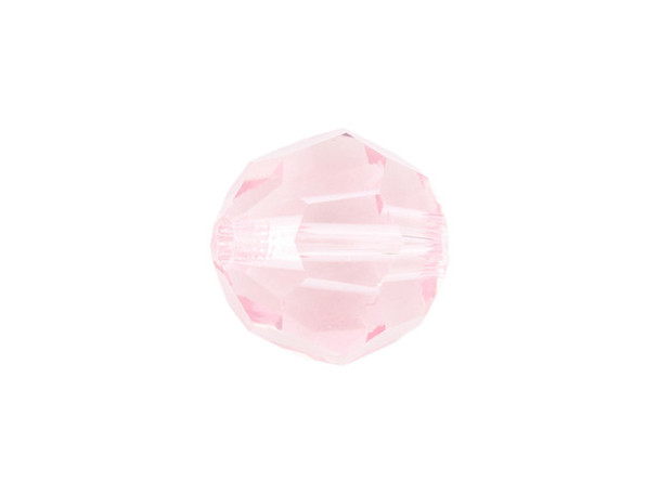 Accent designs with sparkle using this PRESTIGE Crystal Components bead. Displaying a classic round shape and multiple facets, this bead can be added to any project for a burst of sparkle. The simple yet elegant style makes this bead an excellent supply to have on hand, because you can use it nearly anywhere. This eye-catching crystal features a delicate pink color full of amazing sparkle.Sold in increments of 6