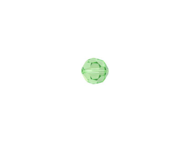 Cheerful style fills this PRESTIGE Crystal Components crystal faceted round. Displaying a classic round shape and multiple facets, this bead can be added to any project for a burst of sparkle. The simple yet elegant style makes this bead an excellent supply to have on hand, because you can use it nearly anywhere. This bead is small in size, so use it as a spacer or a pop of color wherever you need it. It features a light and leafy green sparkle.Sold in increments of 12