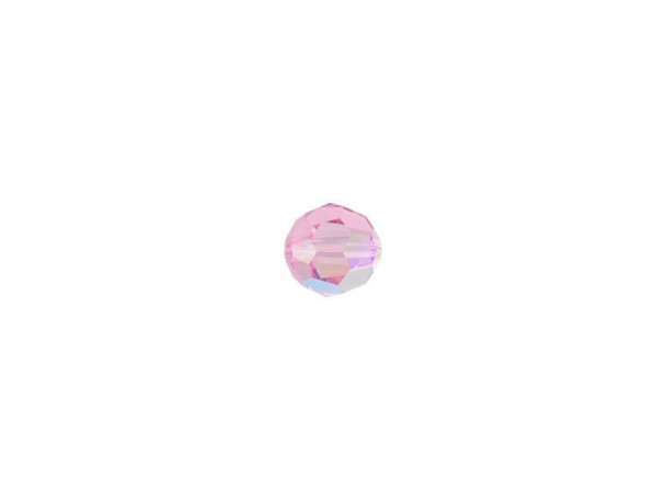 Whether you are making a Valentine's Day necklace or embellishing a newborn baby's room, the Light Rose color of this PRESTIGE Crystal Components round will give you the perfect touch. This extremely versatile PRESTIGE Crystal Components crystal bead has dozens of meticulously cut facets that capture and reflect the light, creating a gorgeous effect. The AB finish on this bead not only increases the brilliance of the crystal, but also produces color changes on the surface of the bead. The sheen of color caused by the AB finish combines with the light from the facets, causing this bead to burst with radiance.Sold in increments of 12