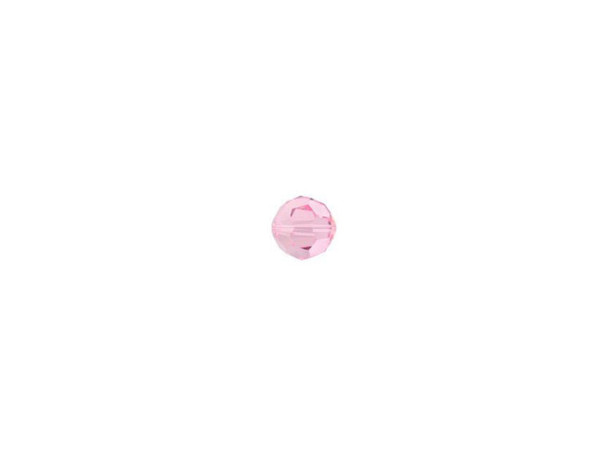 Make your designs stand out with delightful pink color using the PRESTIGE Crystal Components 5000 3mm faceted round in Light Rose. This small bead features a sweet pink color that would work in any feminine design. This faceted round bead in PRESTIGE Crystal Components's 5000 style is the perfect accent or delicate spacer bead for your beaded jewelry creations. Use only PRESTIGE Crystal Components beads when you want to look your absolute best. This bead looks exquisite in seed bead embroidery or weaving designs as a sparkling accent.Sold in increments of 12