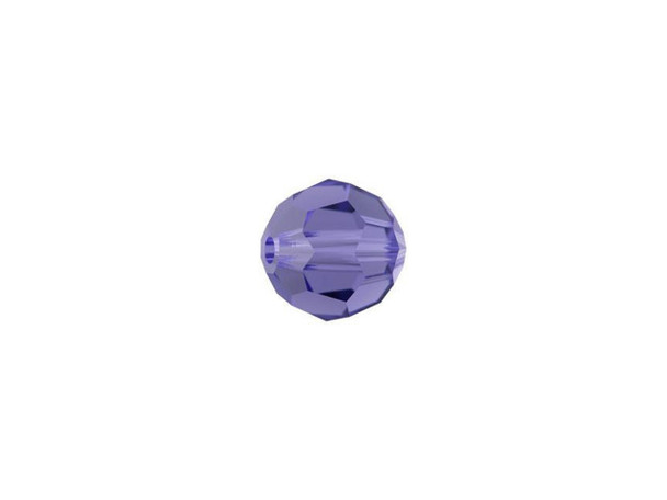 Displaying a classic round shape and multiple facets, this bead can be added to any project for a burst of sparkle. The simple yet elegant style makes this bead an excellent supply to have on hand, because you can use it nearly anywhere. This versatile bead features an icy purple sparkle.Sold in increments of 12