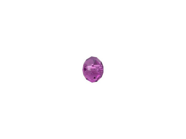 The rich purple shade of this Briolette bead from PRESTIGE Crystal Components is great for both floral and jewel-toned designs. This roundel shape is cut with sparkling diamond-shaped facets for added brilliance. Try it in a design mixed with Bali silver or gold-filled beads for a classy look. This bead's size works nicely for earrings, bracelets, and necklaces.Sold in increments of 12