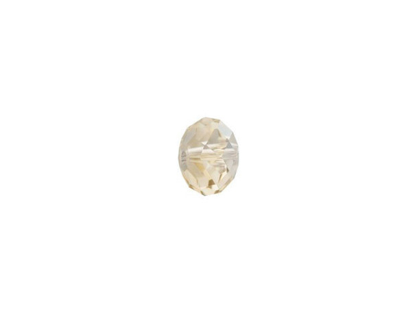 This Briolette bead in Crystal Golden Shadow provides a lovely shade for your jewelry designs. Use it instead of gold beads in your designs for an elegant look. This bead works great in earrings, bracelets, and necklaces. It has a slightly compressed round shape covered in diamond-shaped facets. The facets catch the light, providing sparkle and brilliance. You can try this bead in your designs today.Sold in increments of 6