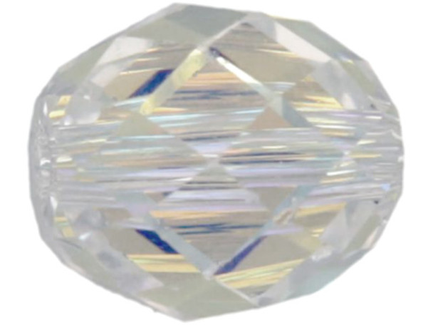 Bring brilliant sparkle to your designs with this PRESTIGE Crystal Briolette Olive bead. This bead features an oval shape with diamond-shaped facets.  The precisely cut facets catch the light to create a brilliant sparkle. Add this eye-catching bead to your next design.Sold in increments of 6