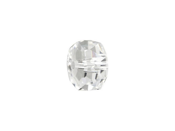 Let sophisticated style fill your designs with the PRESTIGE Crystal Components 5045 8mm rondelle bead in Crystal. This rounded bead features a uniquely elegant cut that merges round and angular elements. This perfectly faceted masterpiece fuses a classic shape with a contemporary cut for a multitude of applications. Use it as a spacer, add it to earrings and more. This bead is the perfect size for matching jewelry sets. It features a beautiful clear glitter.Sold in increments of 6