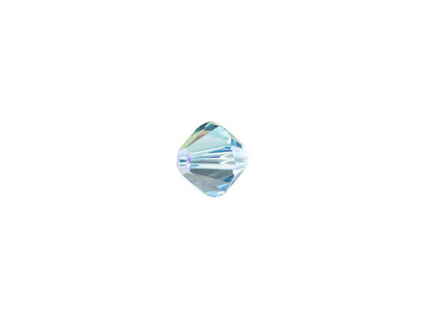 You'll love creating sparkling style with this PRESTIGE Crystal Components bead. This bead features the popular Bicone shape that tapers at both ends, much like a diamond. The multiple facets cut into the surface of the crystal create a sparkling effect that is sure to catch the eye. This bead is great for adding sparkle to necklaces, bracelets, and even earrings. The shimmer effect is a special coating specifically designed to capture movement. This effect adds brilliance, color vibrancy, and unique light refraction.Sold in increments of 24