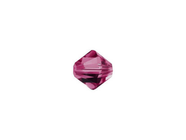 This Ruby Bicone is a beautiful treasure. This Bicone crystal features the cut, with 12 facets for added sparkle and brilliance. The beautiful facets are enhanced by the beautiful Ruby coloring, resulting in a gorgeous bead. This patented cut is beyond measure and just has to be seen to be truly appreciated. Make your designs pop with this gorgeous crystal bead today.Sold in increments of 12