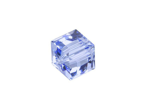 Bring geometric flair to your projects with this PRESTIGE Crystal Components cube bead. This modern bead features a cube shape with precision-cut facets for sparkle from every angle. This bead is perfect for creating a playful feel in your designs. Try it in necklaces, bracelets and even earrings. It's sure to add excitement to your style. This bead is the perfect size for matching necklace and bracelet sets. This crystal features a soft and elegant blue color.Sold in increments of 6