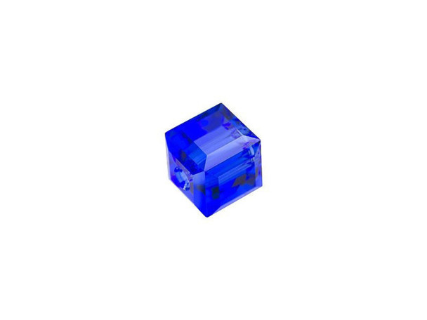 Create something unforgettable with this PRESTIGE Crystal Components bead. This modern bead features a cube shape with precision-cut facets for sparkle from every angle. This bead is perfect for creating a playful feel in your designs. Try it in necklaces, bracelets and even earrings. It's sure to add excitement to your style. This crystal features an intense ultramarine hue full of blue beauty. It will put you in mind of a deep ocean, a raging river, and a twilit sky all at once. This bead is versatile in size, so you can use it anywhere.Sold in increments of 6