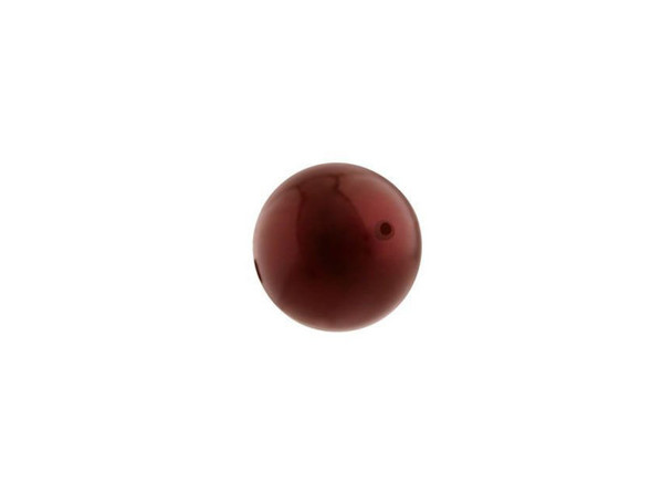 This PRESTIGE Crystal Components pearl is simply dazzling. This perfectly round beauty shines with a luster that only PRESTIGE Crystal Components could pull off. This Bordeaux color is so rich you can taste it. Use this pearl for its beauty and consistency. Use it in a timeless pearl necklace for a look that's sure to be a big hit for all occasions. Use this pearl when you want your jewelry to get noticed. It is the perfect size for matching jewelry sets.Sold in increments of 50
