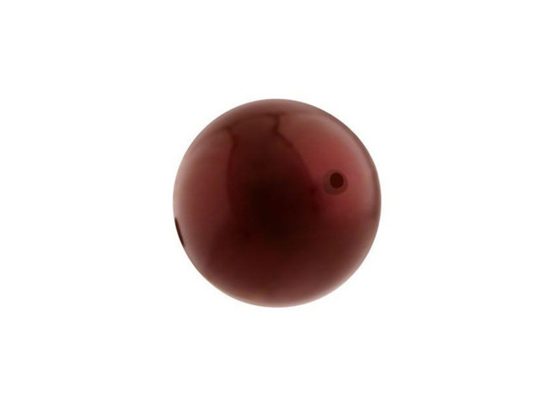 This PRESTIGE Crystal Components pearl is simply dazzling. This perfectly round beauty shines with a luster that only PRESTIGE Crystal Components could pull off. This Bordeaux color is so rich you can taste it. Use this pearl for its beauty and consistency. Use it in a timeless pearl necklace for a look that's sure to be a big hit for all occasions. Use this pearl when you want your jewelry to get noticed. It features a large size.Sold in increments of 10