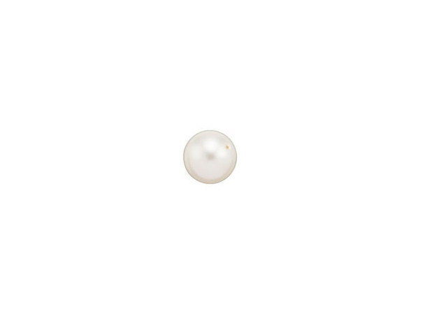 Your designs will stand out with this PRESTIGE Crystal Components crystal pearl. This crystal pearl features a smooth, round surface that will accent any jewelry design with a dash of timeless elegance. Pearls are always classic choices for designs and exude sophistication and luxury. This faux pearl has a crystal core that makes it heavier. Its pearl coating is similar to a natural pearl luster and is consistent in color. This small pearl features a creamy white color tinged with blush pink.Sold in increments of 100