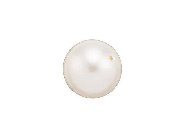 Your designs will stand out with this PRESTIGE Crystal Components crystal pearl. This crystal pearl features a smooth, round surface that will accent any jewelry design with a dash of timeless elegance. Pearls are always classic choices for designs and exude sophistication and luxury. This faux pearl has a crystal core that makes it heavier. Its pearl coating is similar to a natural pearl luster and is consistent in color. This bold pearl features a creamy white color with just a tinge of blush.Sold in increments of 10