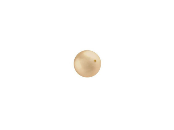 Your designs will stand out with this PRESTIGE Crystal Components crystal pearl. This crystal pearl features a smooth, round surface that will accent any jewelry design with a dash of timeless elegance. Pearls are always classic choices for designs and exude sophistication and luxury. This faux pearl has a crystal core that makes it heavier. Its pearl coating is similar to a natural pearl luster and is consistent in color. This small and versatile pearl features a golden luster full of luxury.Sold in increments of 100