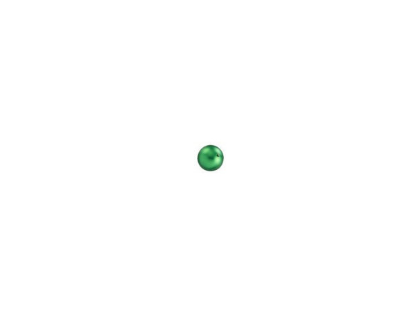 PRESTIGE 5810 2mm Round Pearl Crystal Eden Green (100 Pieces)