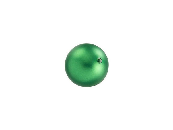 PRESTIGE 5810 8mm Round Pearl Crystal Eden Green (50 Pieces)